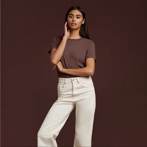 NUUDS Everyday T-Shirt Bodysuit Coffee